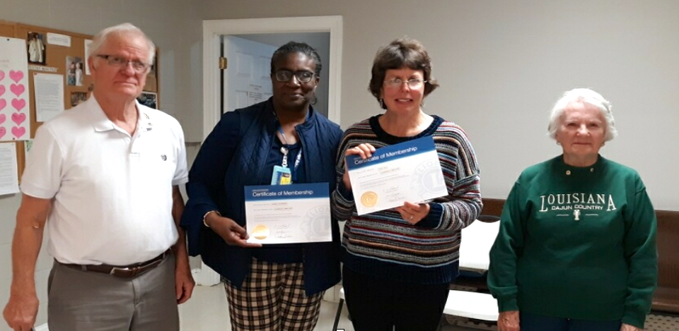 Residents Join Clarksville Lions Club